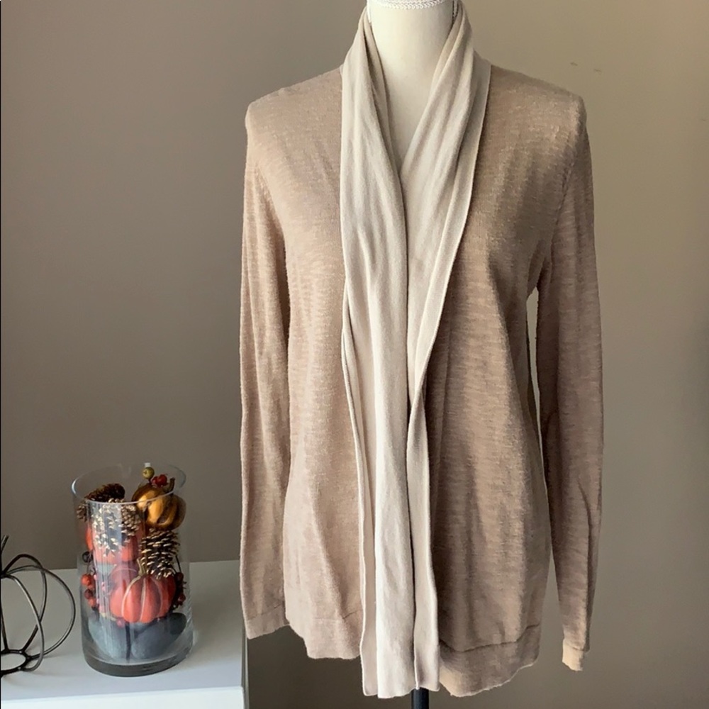 Cardigan with lining, L